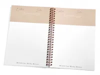 Stille Zeit mit Dir - Notizbuch - Motiv "LineArt"