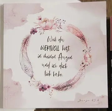 Weil du wertvoll bist - Geschenkbuch zum selber Ausfüllen