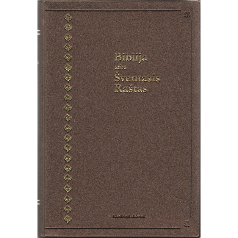 Litauisch, Bibel mit Apokryphen, Griffregister, Flexibler Einband