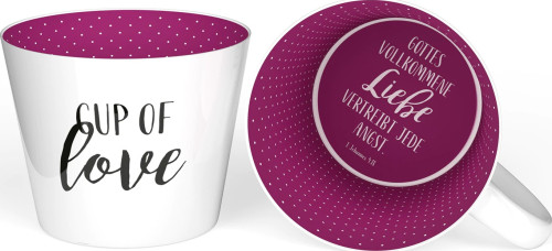 Cup of Love - Henkeltasse - Fassungsvermögen ca. 350 ml Mug