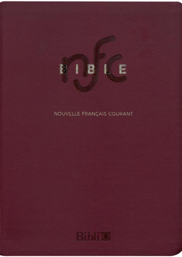 Bible Nouvelle Français Courant, compacte, avec deutérocanoniques - couverture souple similicuir...