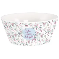 Schön, dass es Dich gibt (Schale) - Müsli-Schale mit hübschem, natürlichem Design