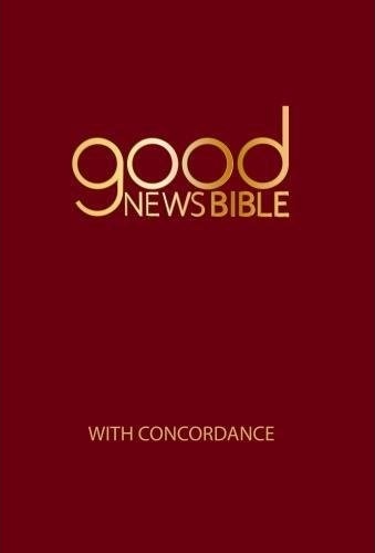 Englisch, Bibel Good News Bible, Mittelformat, kartonniert, bordeaux