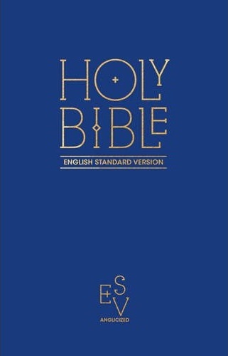 Englisch, Bibel English Standard Version, Anglicized, kartonniert, blau