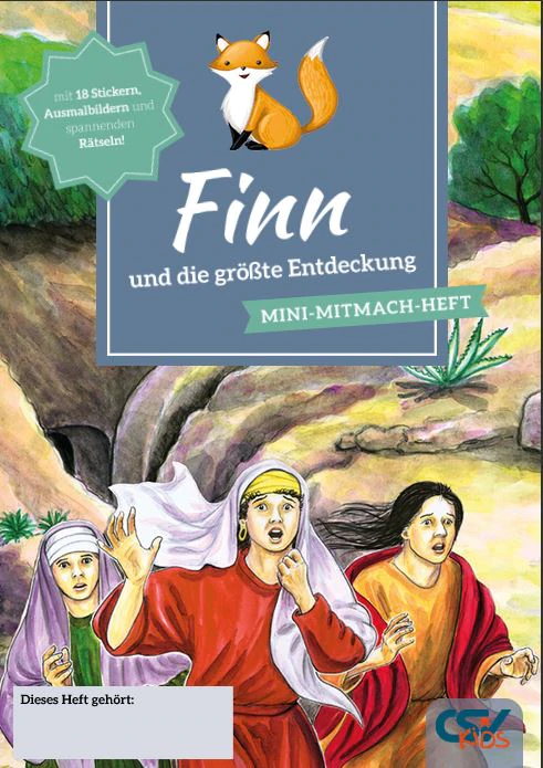 Finn und die größte Entdeckung - Mini-Mitmach-Heft