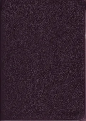 BIBEL NEG MACARTHUR, BIEGSAMES LEDER BRAUN, GOLDSCHNITT, (MIT SCHACHTEL)