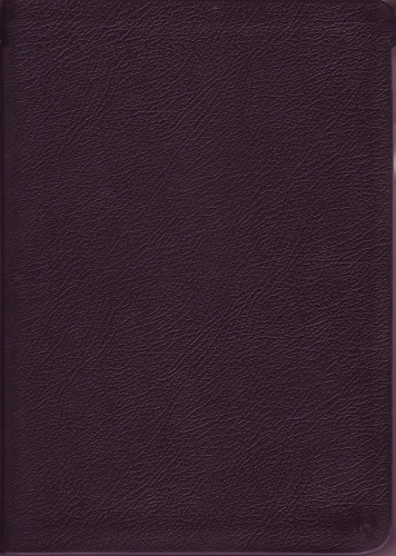 BIBEL NEG MACARTHUR, BIEGSAMES LEDER BRAUN, GOLDSCHNITT, (MIT SCHACHTEL)