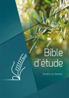 Bible d'étude Semeur 2015 - couverture rigide verte, olivier, tranche blanche