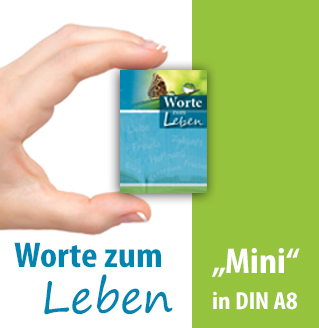 "Worte zum Leben" Mini-Heft A8