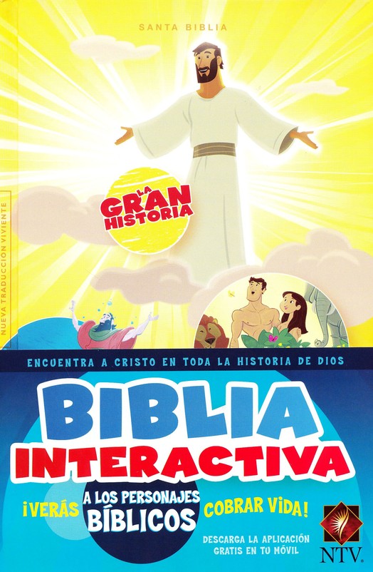 Spanisch Bibel Nuerva Traduccion Viviente La Gran Historia, interaktive Bibel, kartonniert