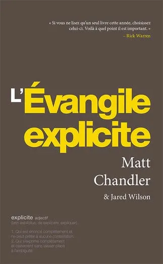 Évangile explicite (L')