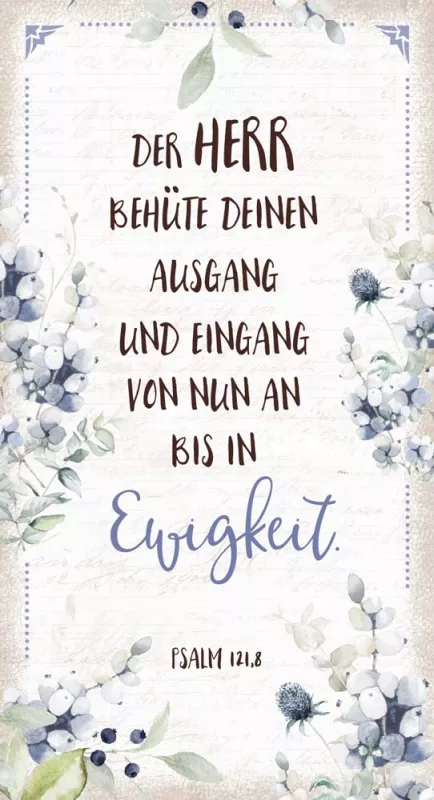 Metallschild Ewigkeit