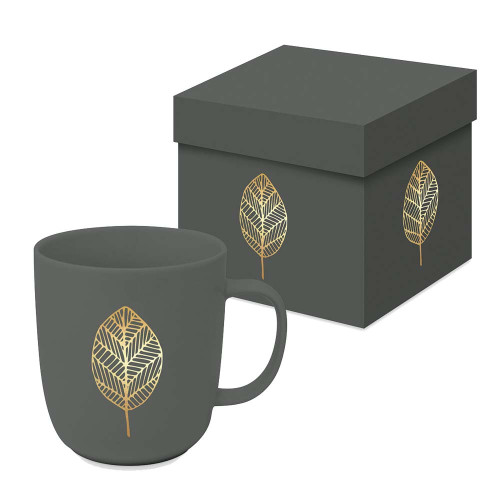 Tasse im Geschenkkarton 'Blatt' - Pure Collection