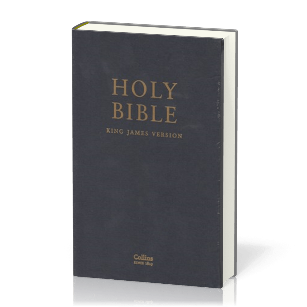 Englisch, Bibel King James Version, Leder, schwarz, Goldschnitt
