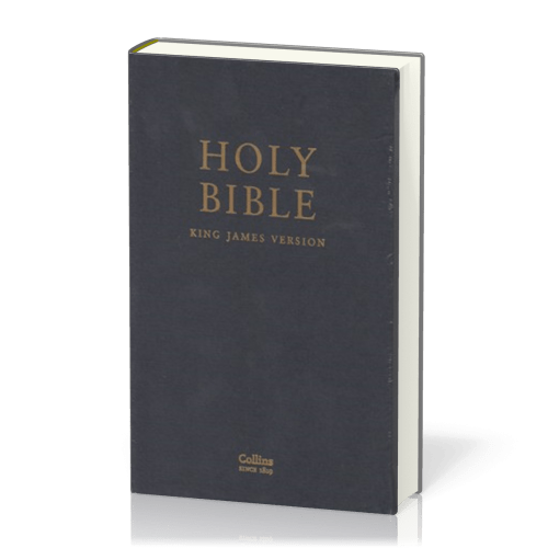 Englisch, Bibel King James Version, Leder, schwarz, Goldschnitt