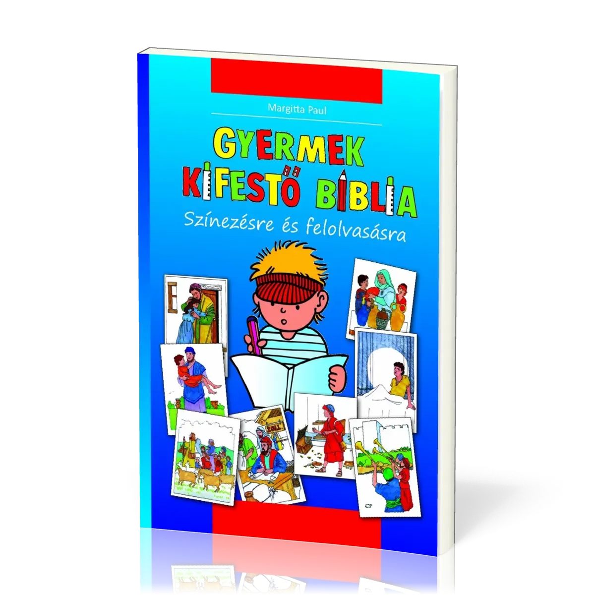 Kinder-Mal-Bibel Ungarisch