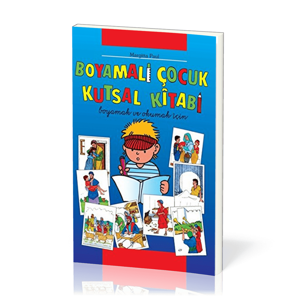 Kinder-Mal-Bibel Türkisch - Boyamali cocuk kutsal kîtabi