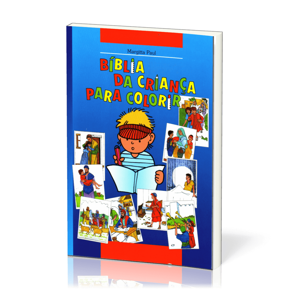 Kinder-Mal-Bibel Portugiesisch