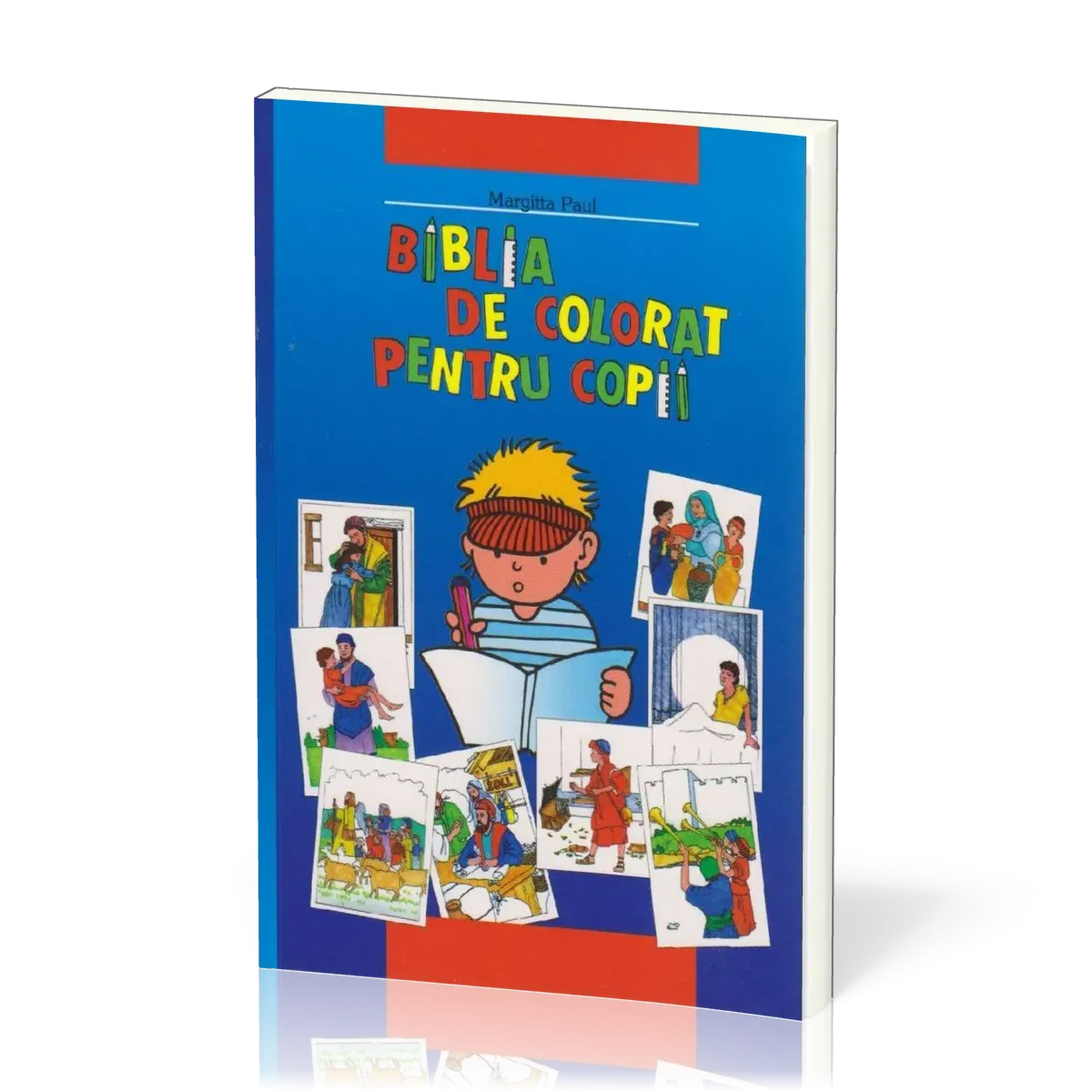 Kinder-Mal-Bibel Rumänisch