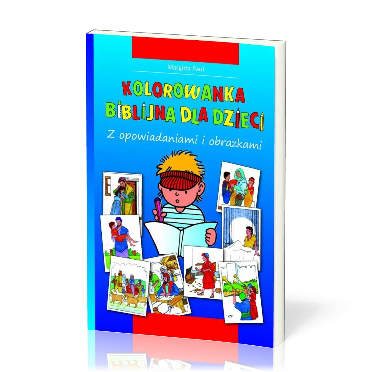 Kinder-Mal-Bibel Polnisch