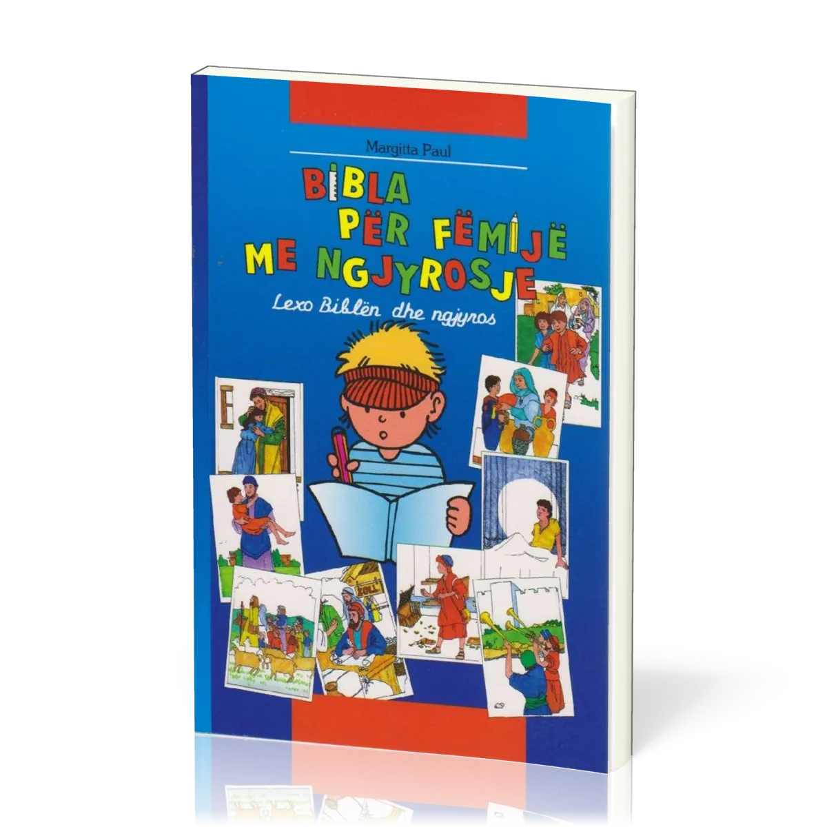 Kinder-Mal-Bibel Albanisch - Bibla per fëmijë me ngjyrosje
