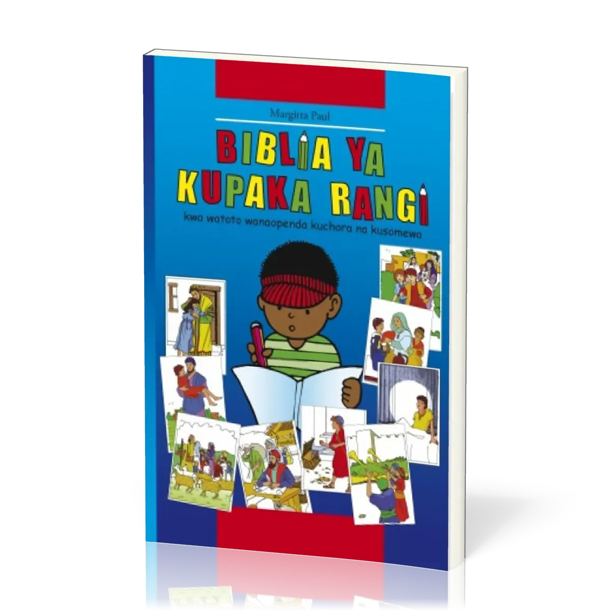 Kinder Mal bibel Suahili - Biblia ya kupaka rangi