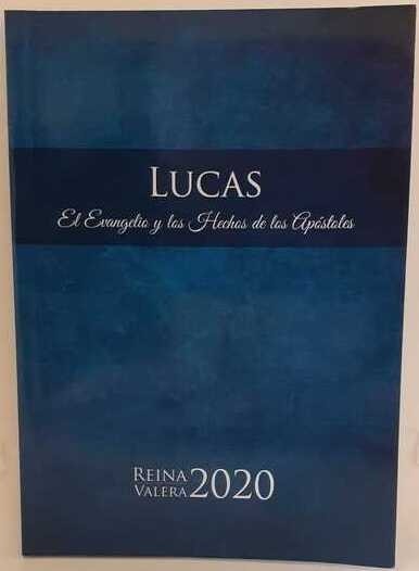 Spanisch, Lukas Evangelium & Apostelgeschichte Reina Valera 2020, Grossdruck, broschiert, blau