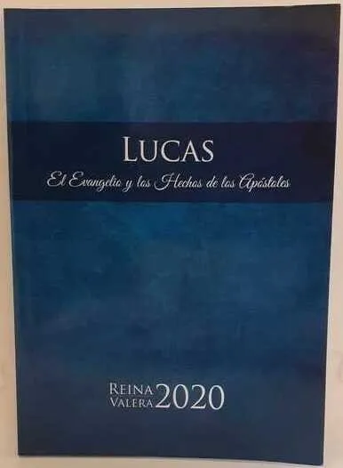 Spanisch, Lukas Evangelium & Apostelgeschichte Reina Valera 2020, Grossdruck, broschiert, blau