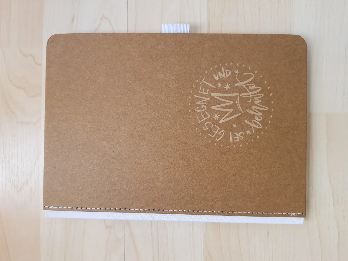 Notizbuch Mocca - Sei gesegnet und behütet