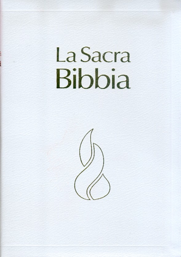 ITALIENISCH, BIBEL NUOVA RIVEDUTA, PARALLELSTELLEN, FIBROLEDER, WEISS
