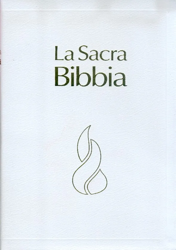 ITALIENISCH, BIBEL NUOVA RIVEDUTA, PARALLELSTELLEN, FIBROLEDER, WEISS