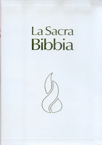 ITALIENISCH, BIBEL NUOVA RIVEDUTA, PARALLELSTELLEN, FIBROLEDER, WEISS