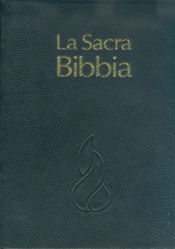 ITALIENISCH, BIBEL NUOVA RIVEDUTA, PARALLELSTELLEN, PVC, GOLDSCHNITT, GRIFFREGISTER, ABGERUNDETE...