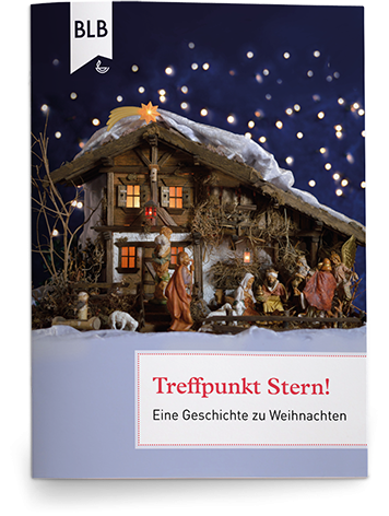 Treffpunkt Stern - Weihnachtskarte mit Geschichte: Die kleine Emelie ist auf dem Weihnachtsmarkt...