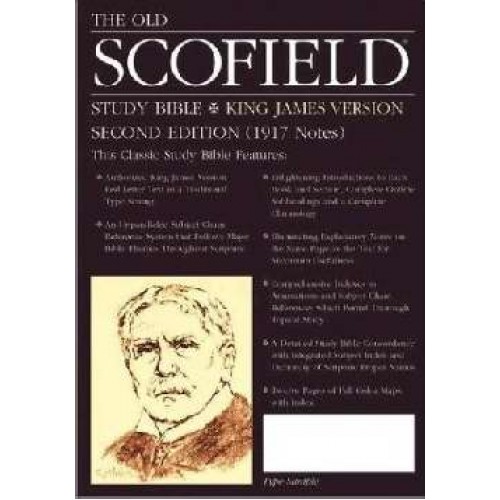 Englisch, Studienbibel Old Scofield, King James Version, Rindsleder, schwarz