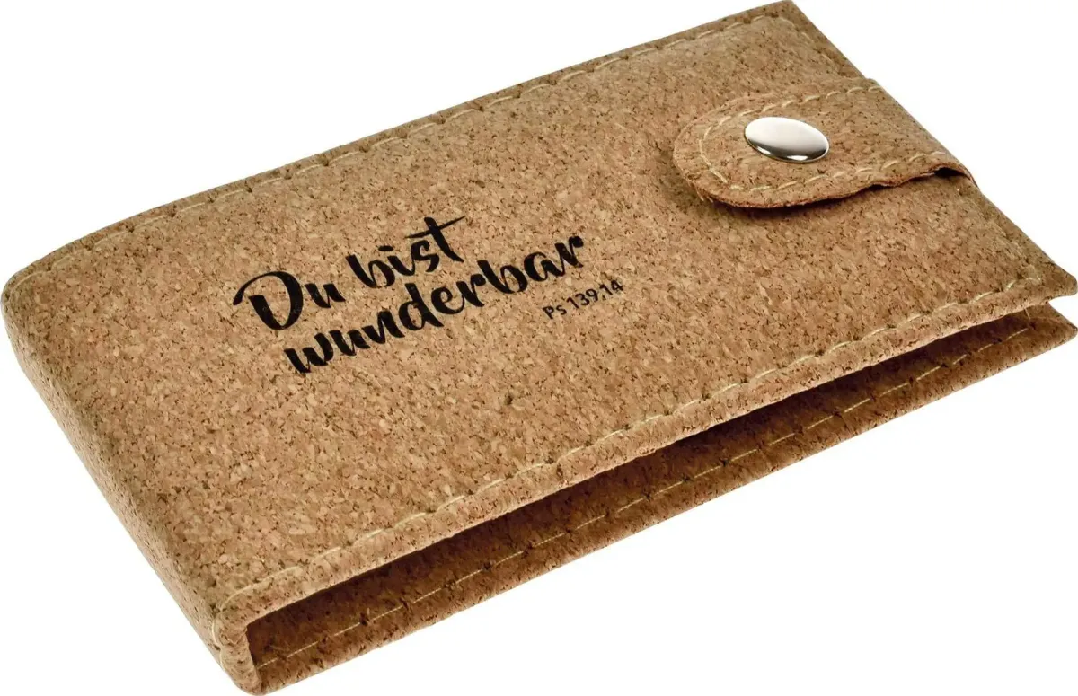 Du bist wunderbar - Maniküre-Set (in Naturkork-Etui) - 6-teilig