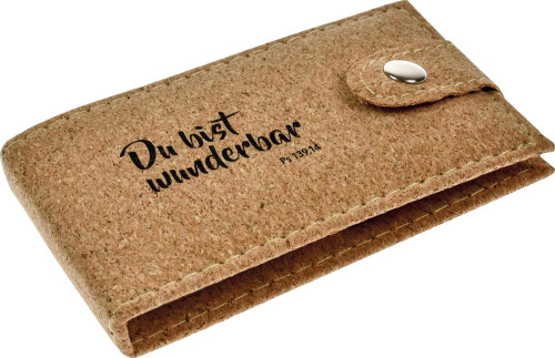 Du bist wunderbar - Maniküre-Set (in Naturkork-Etui) - 6-teilig