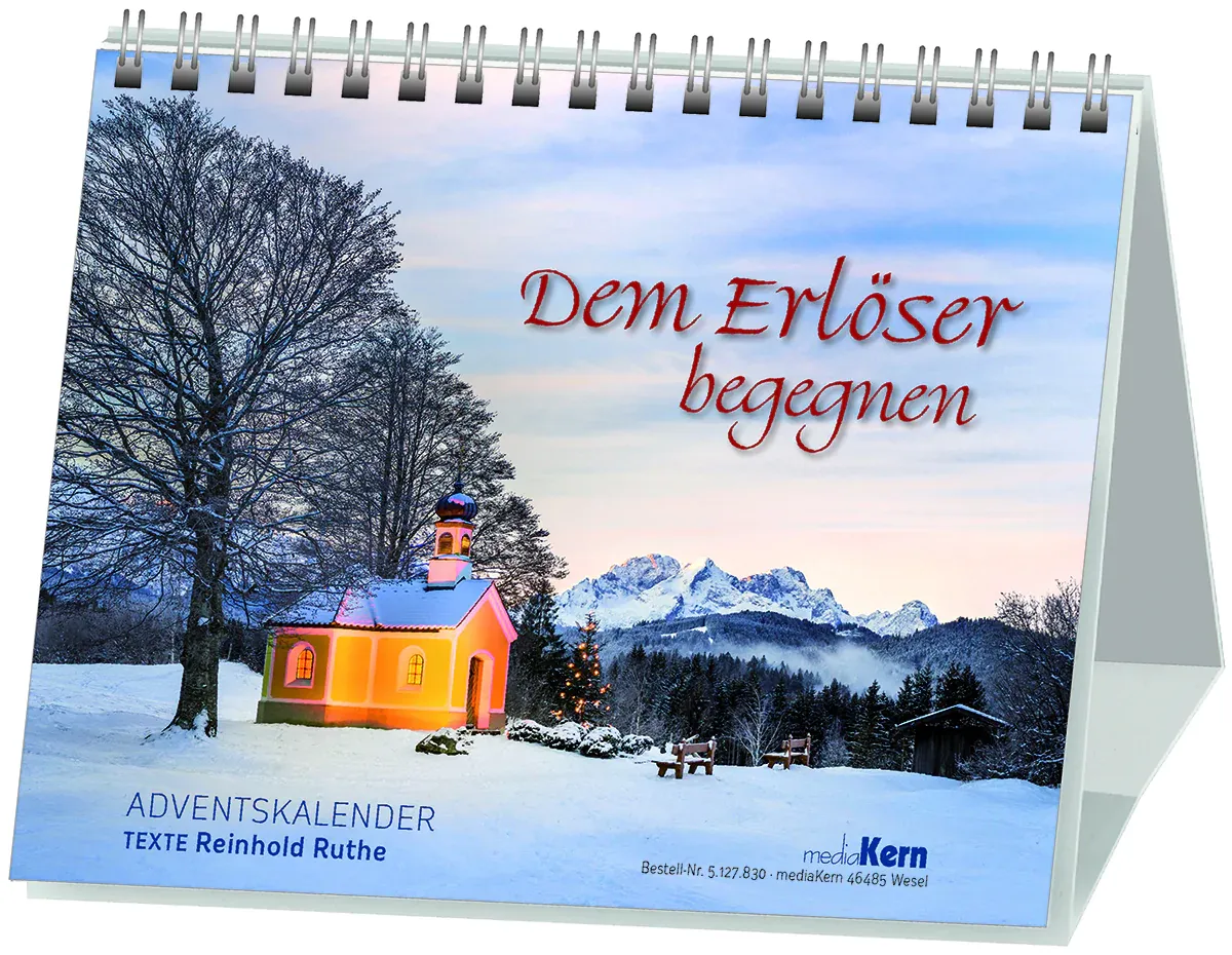 Dem Erlöser entgegen - Adventskalender zum Aufstellen