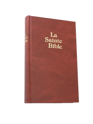 Bible Darby, petit format, brune - couverture rigide, vivella