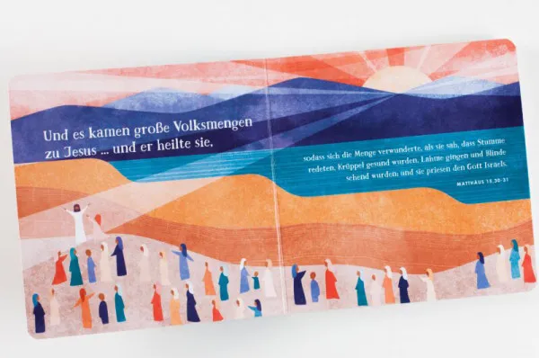 Jesus heilt - Eine Glieder-Fibel