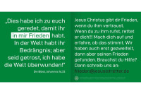 #FRIEDEN - Ein evangelistisches Verteilheft