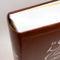 ITALIENISCH, BIBEL NUOVA RIVEDUTA, MACARTHUR, LEDERIMITAT, BRAUN