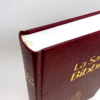 ITALIENISCH, BIBEL NUOVA RIVEDUTA, PARALLELSTELLEN, GEBUNDEN, ROT