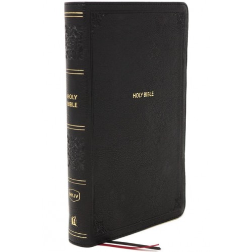 Englisch, Bibel New King James Version, Leder, schwarz