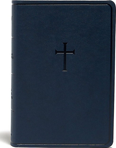 Englisch, Studienbibel King James Version, blau Kunstleder