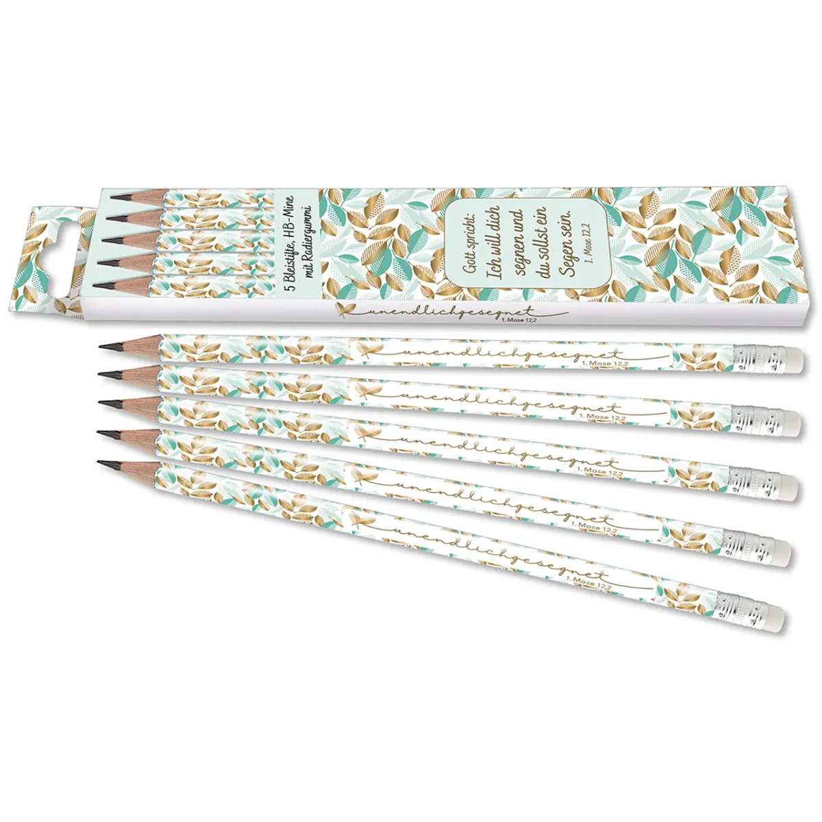 Unendlich gesegnet (5 Bleistifte)